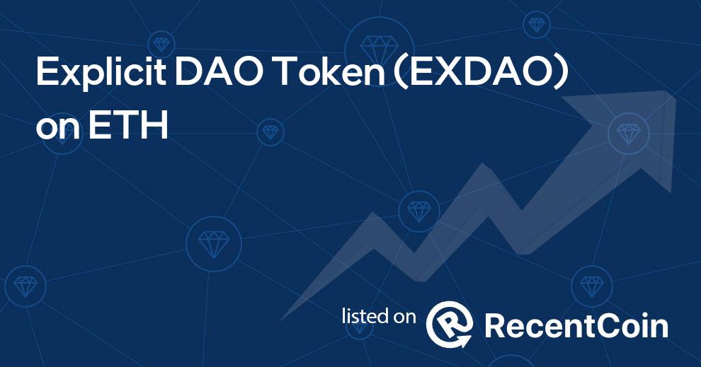 EXDAO coin