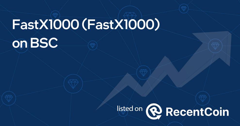 FastX1000 coin