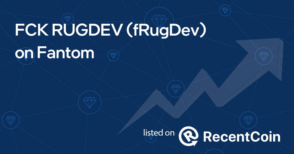 fRugDev coin