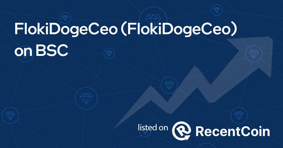 FlokiDogeCeo coin