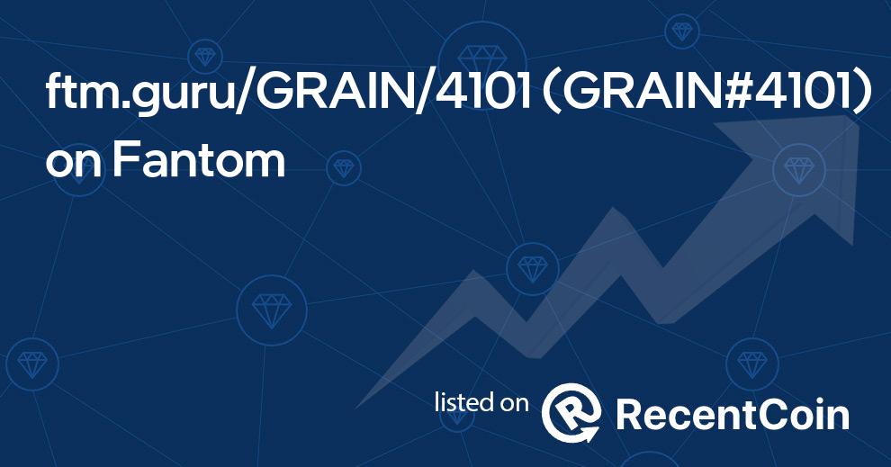 GRAIN#4101 coin