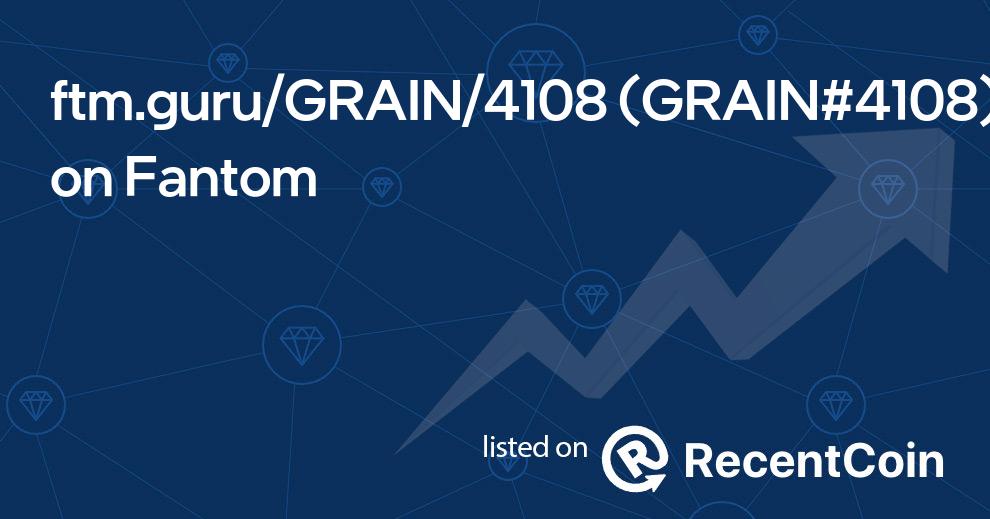 GRAIN#4108 coin