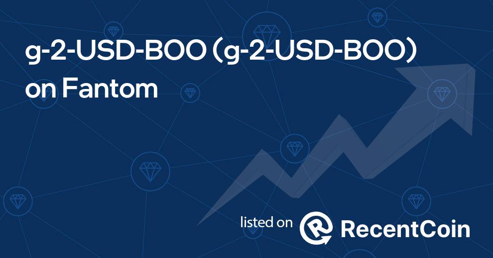 g-2-USD-BOO coin