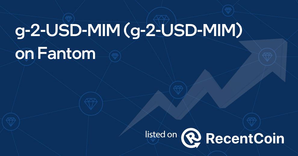 g-2-USD-MIM coin