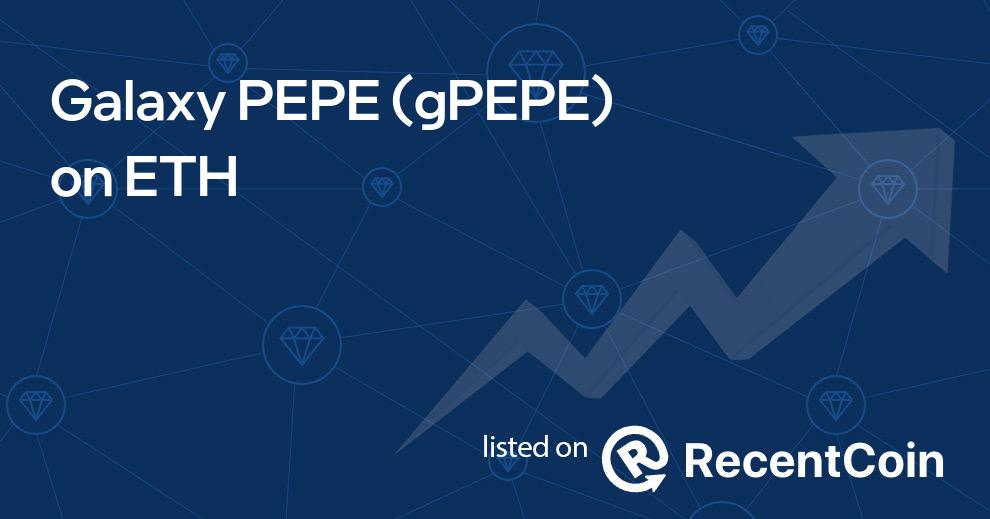 gPEPE coin