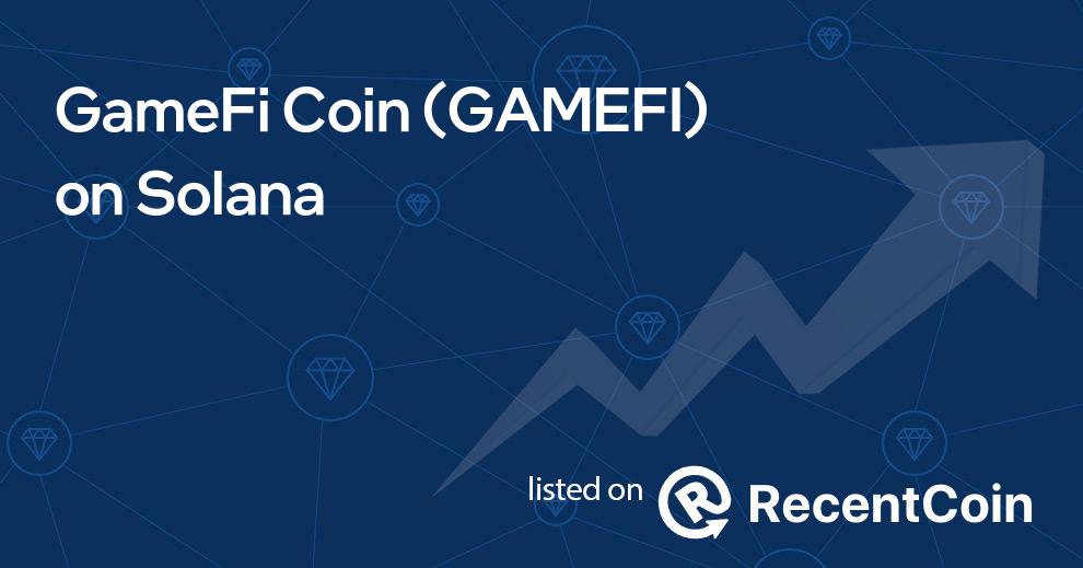 GAMEFI coin