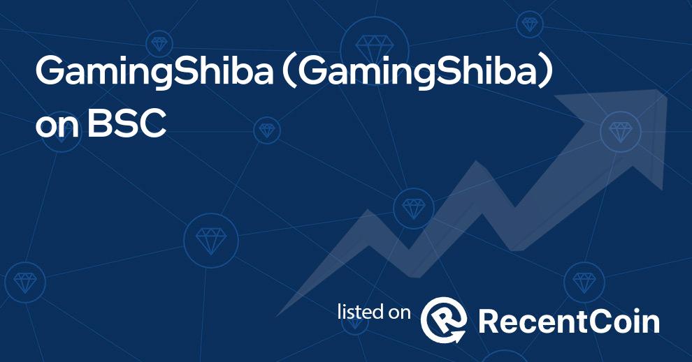 GamingShiba coin