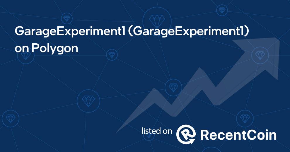 GarageExperiment1 coin