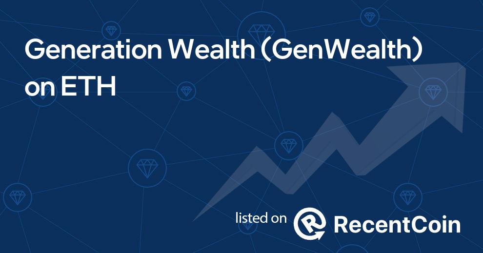 GenWealth coin