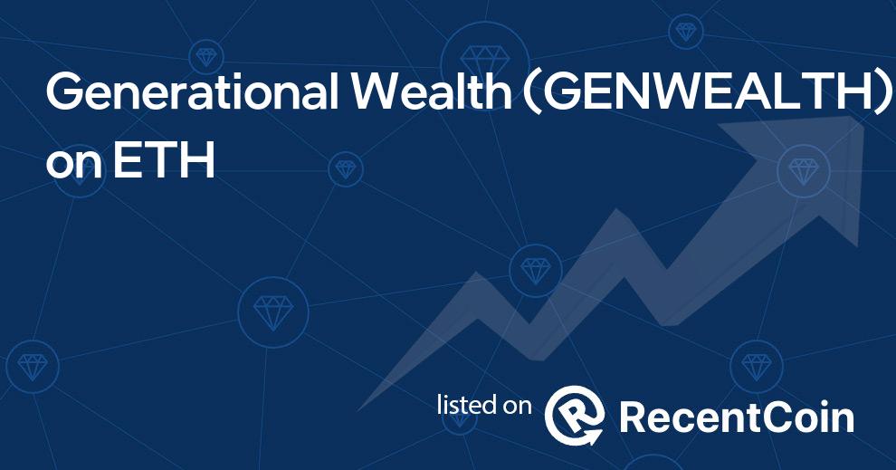 GENWEALTH coin