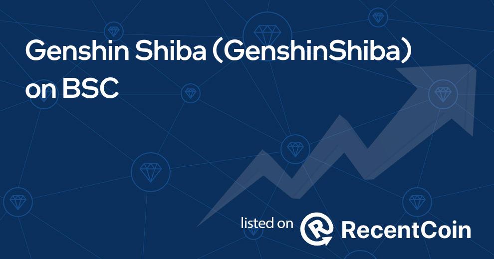 GenshinShiba coin