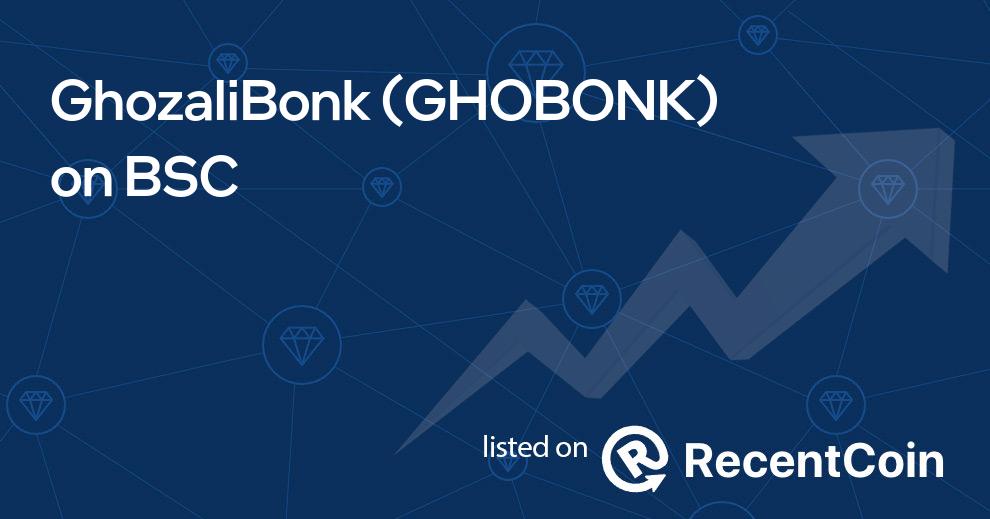 GHOBONK coin