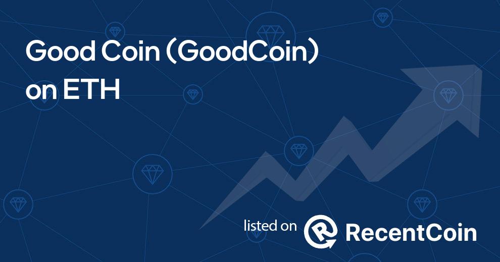 GoodCoin coin