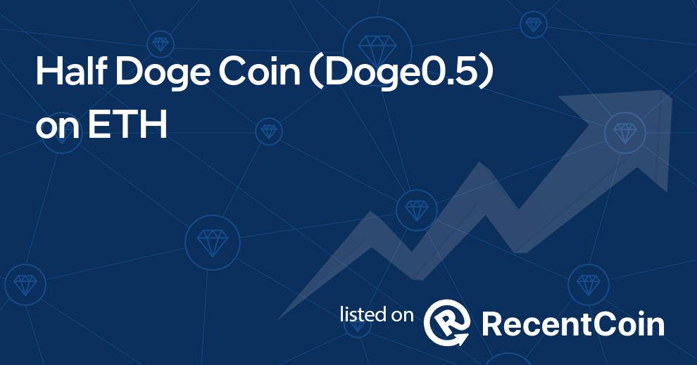 Doge0.5 coin