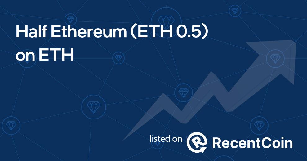 ETH 0.5 coin