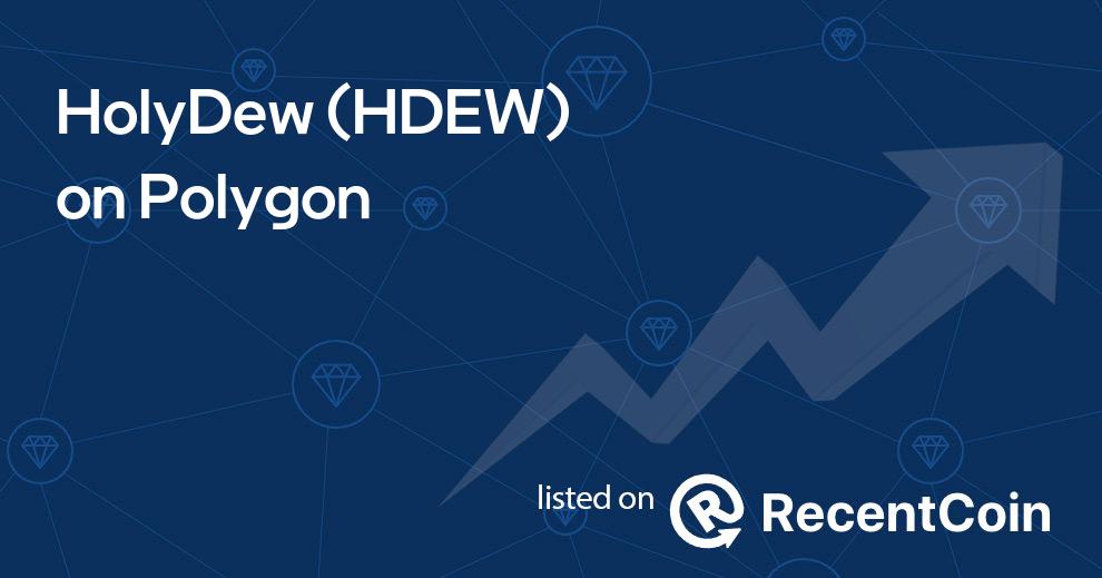 HDEW coin