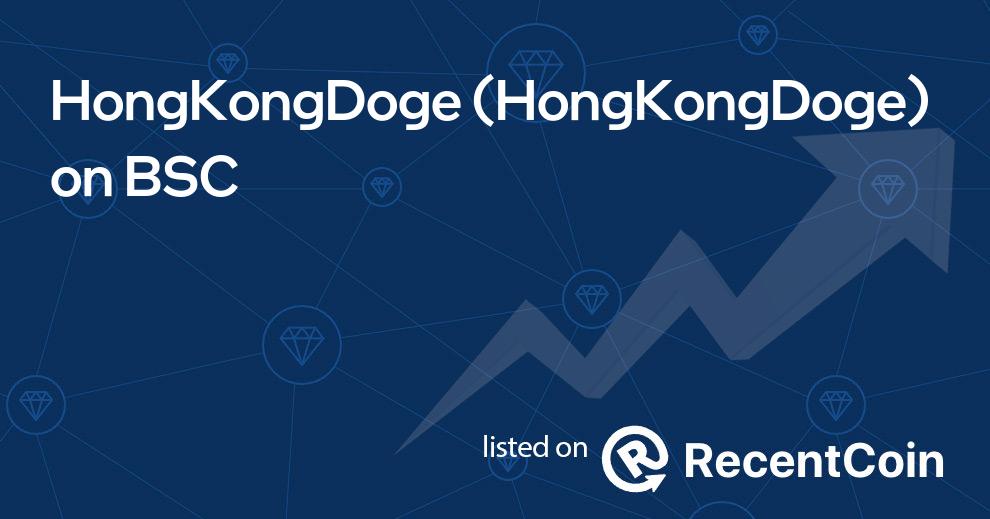 HongKongDoge coin