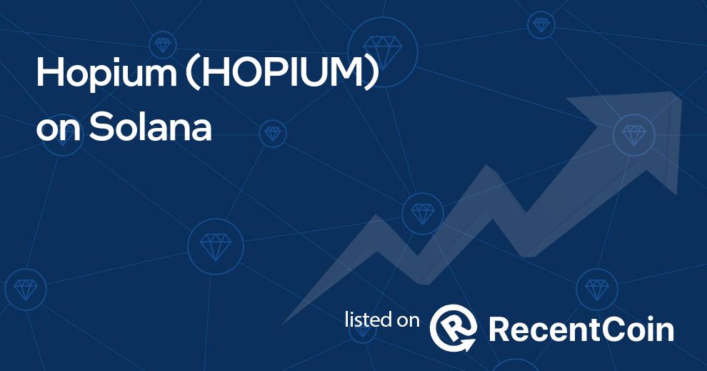 HOPIUM coin