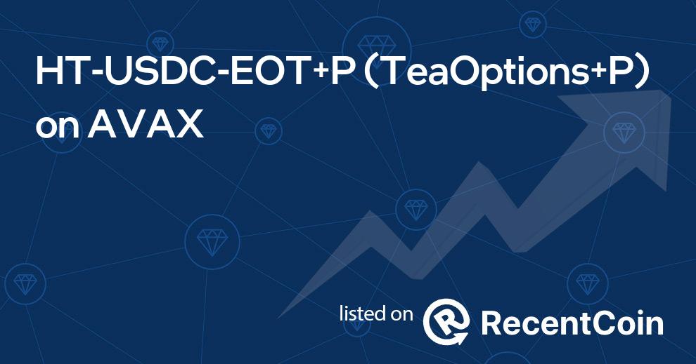 TeaOptions+P coin