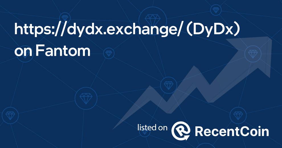 DyDx coin