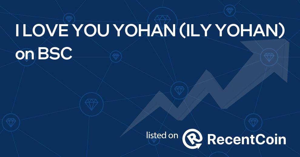 ILY YOHAN coin