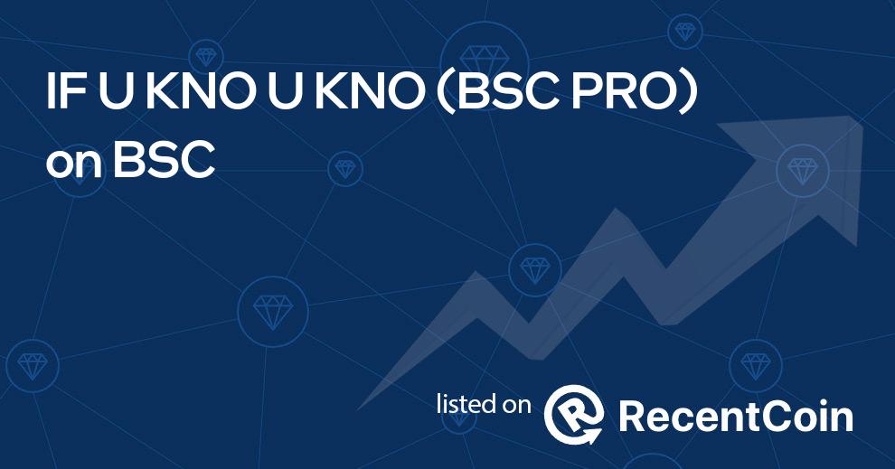 BSC PRO coin