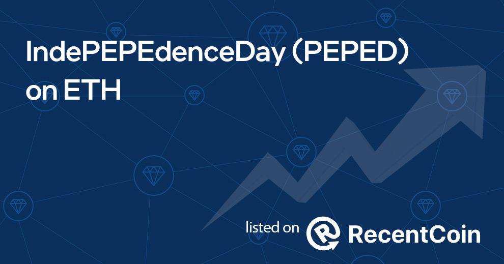 PEPED coin