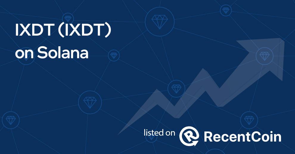 IXDT coin