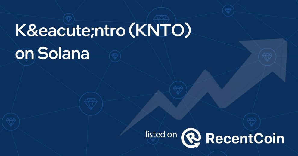 KNTO coin