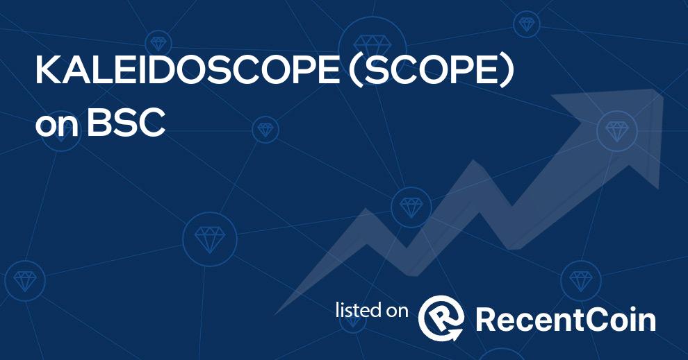 SCOPE coin