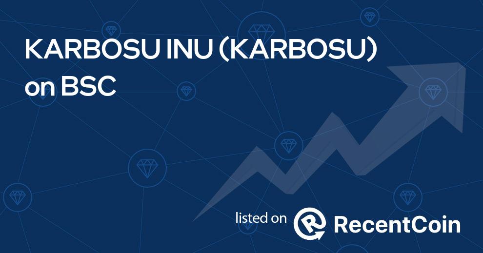 KARBOSU coin