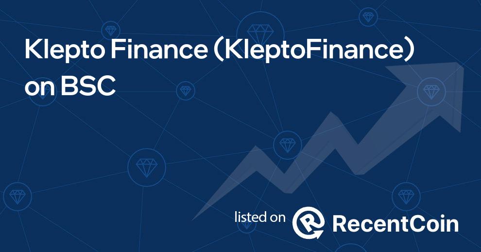 KleptoFinance coin