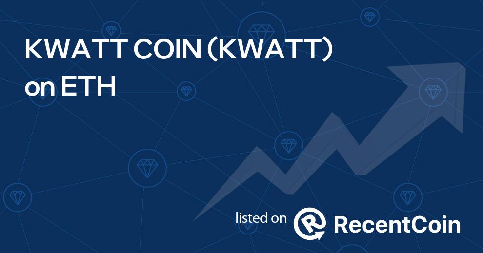 KWATT coin