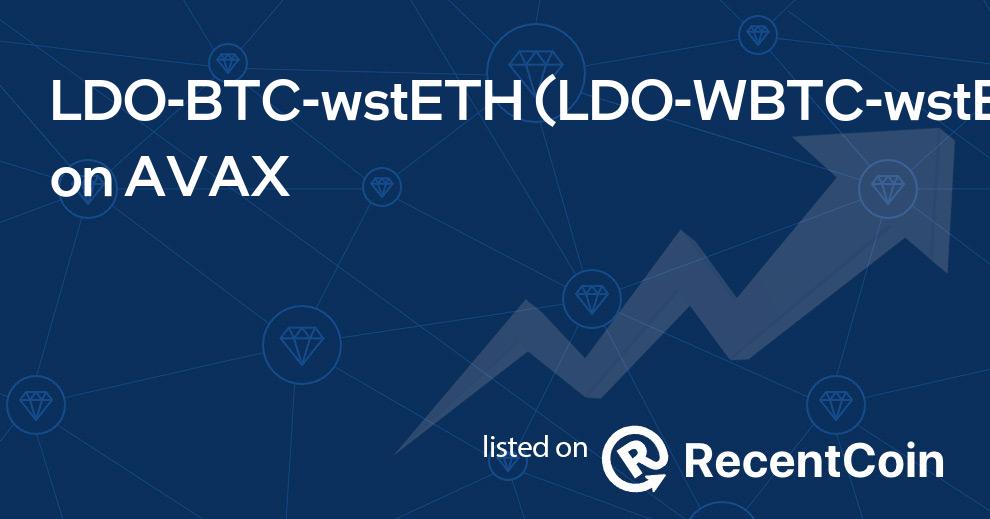 LDO-WBTC-wstETH coin