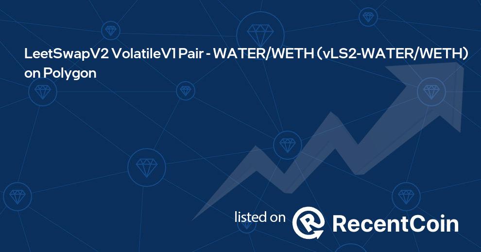 vLS2-WATER/WETH coin