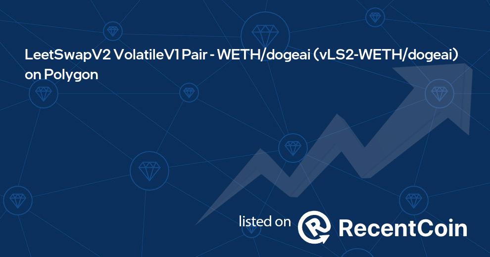 vLS2-WETH/dogeai coin