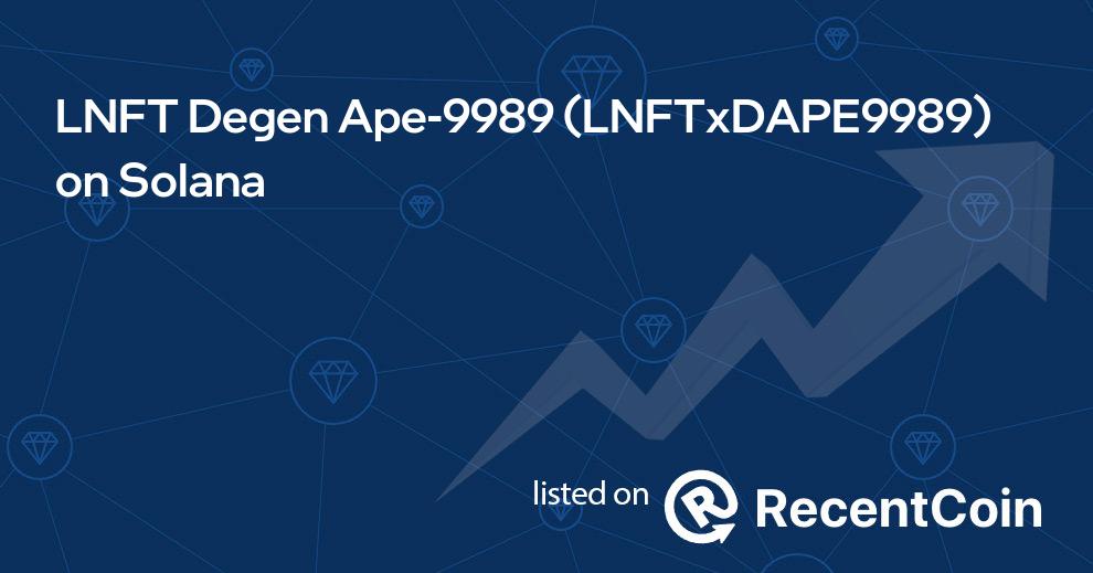 LNFTxDAPE9989 coin