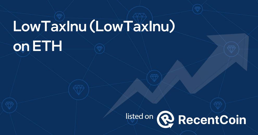 LowTaxInu coin