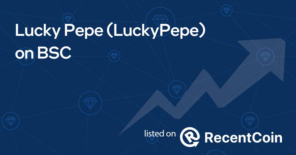 LuckyPepe coin