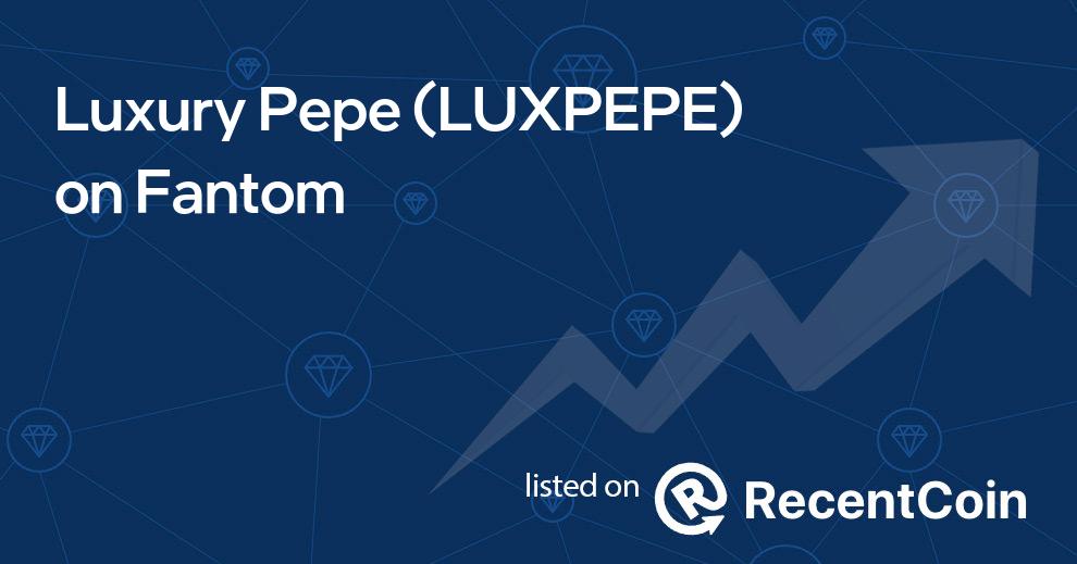 LUXPEPE coin