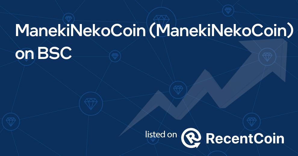 ManekiNekoCoin coin