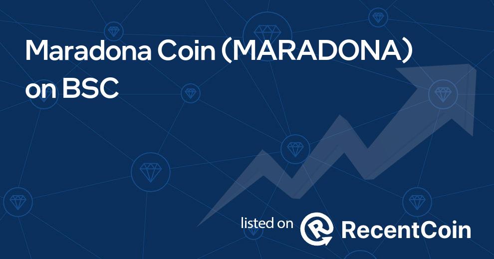 MARADONA coin