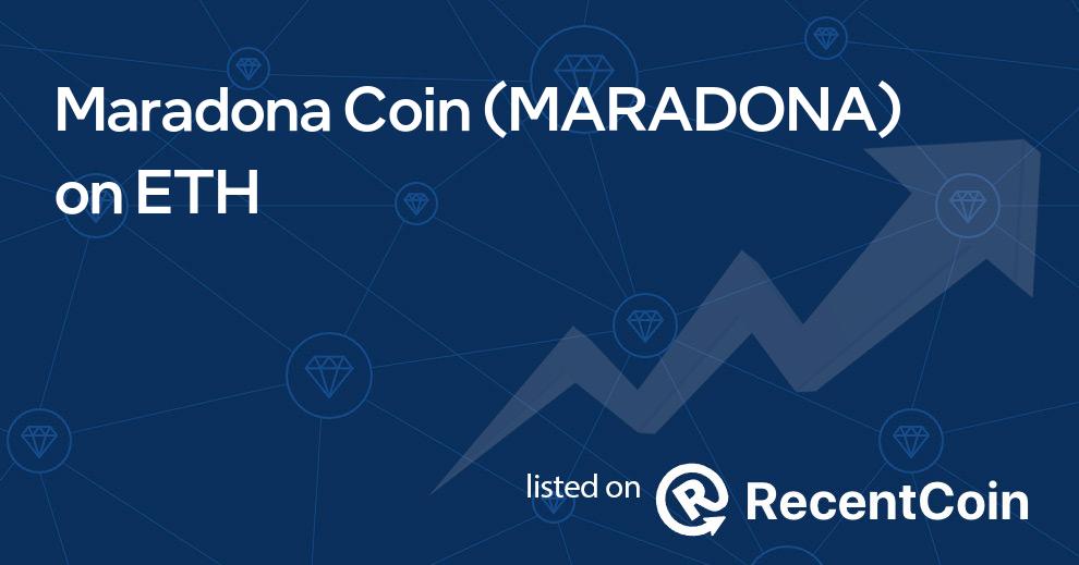 MARADONA coin
