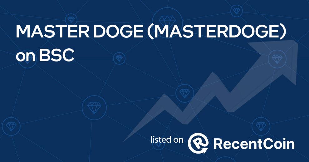 MASTERDOGE coin