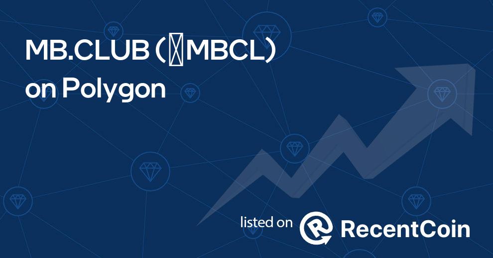 ✺MBCL coin