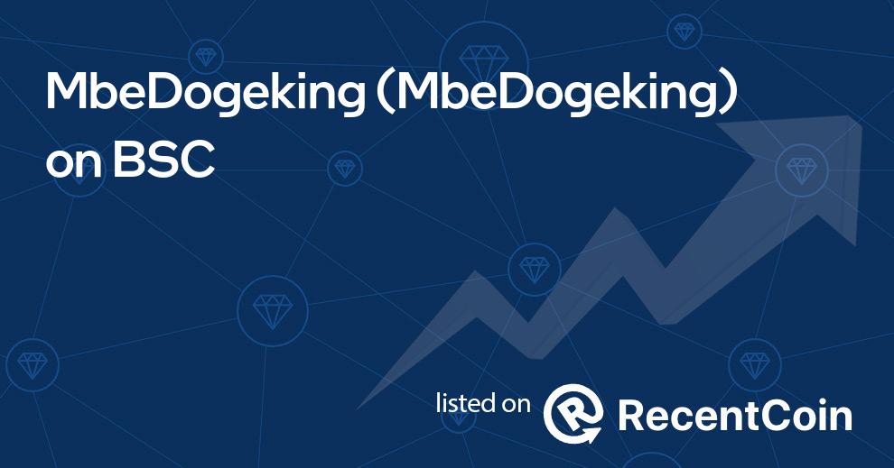 MbeDogeking coin