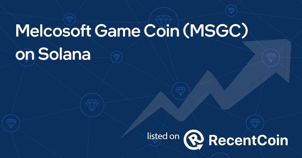 MSGC coin