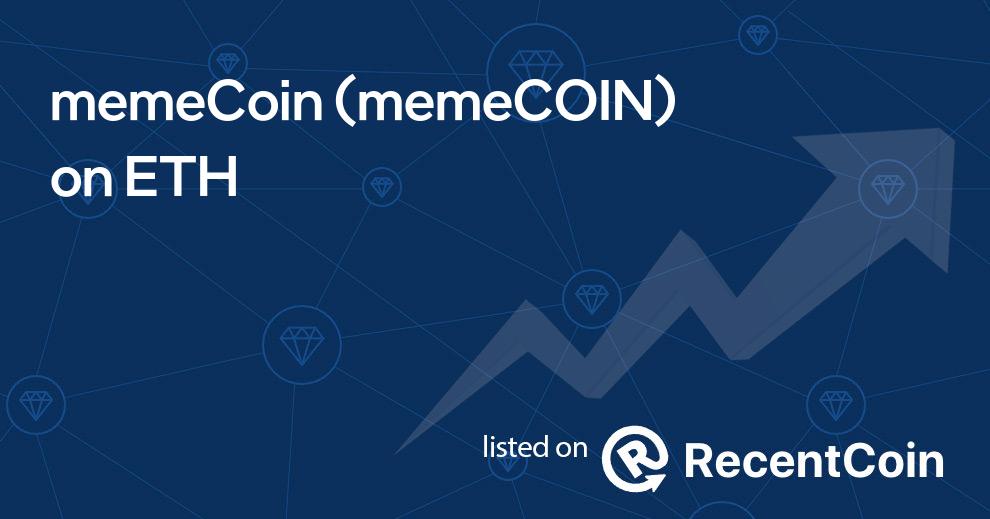 memeCOIN coin