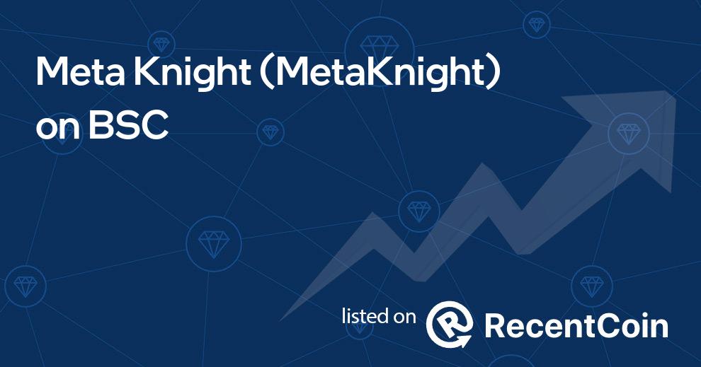 MetaKnight coin
