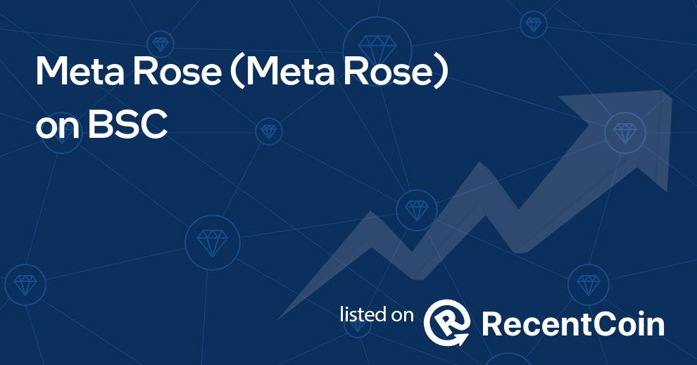 Meta Rose coin
